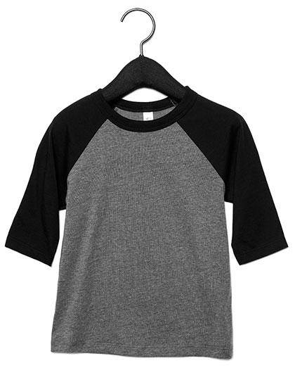 Epic Label T-shirts Canvas 3200Y T-Shirt De Baseball À Manches Pour Jeunes