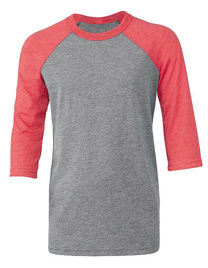 Epic Label T-shirts Canvas 3200Y T-Shirt De Baseball À Manches Pour Jeunes