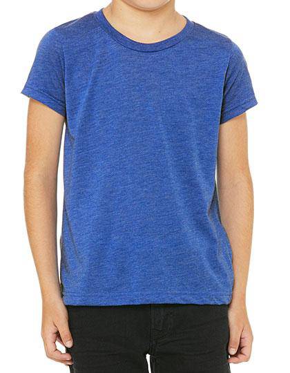 Epic Label T-shirts Canvas 3413Y T-Shirt À Manches Courtes Triblend Pour Jeunes