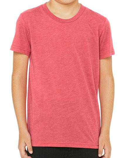 Epic Label T-shirts Canvas 3413Y T-Shirt À Manches Courtes Triblend Pour Jeunes