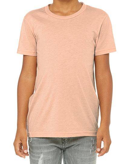 Epic Label T-shirts Canvas 3413Y T-Shirt À Manches Courtes Triblend Pour Jeunes