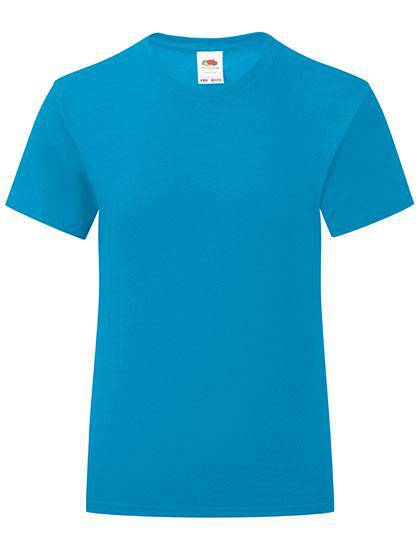 Epic Label T-shirts Fruit Of The Loom 610250 Filles Iconiques 150 T
