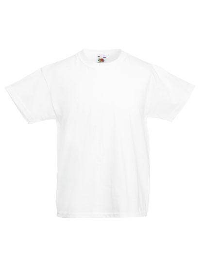 Epic Label T-shirts Fruit Of The Loom 610330 Enfant Valueweight T
