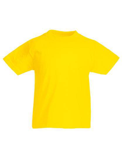 Epic Label T-shirts Fruit Of The Loom 610330 Enfant Valueweight T