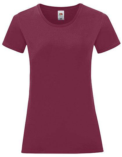 Epic Label T-shirts Fruit Of The Loom 614320 Femme Iconique 150 T