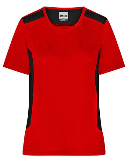 Epic Label T-shirts James+Nicholson Jn1823 T-Shirt De Travail Pour Femme -Strong- Bio