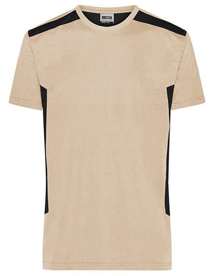 Epic Label T-shirts James+Nicholson Jn1824 T-Shirt De Travail Pour Homme -Strong- Bio