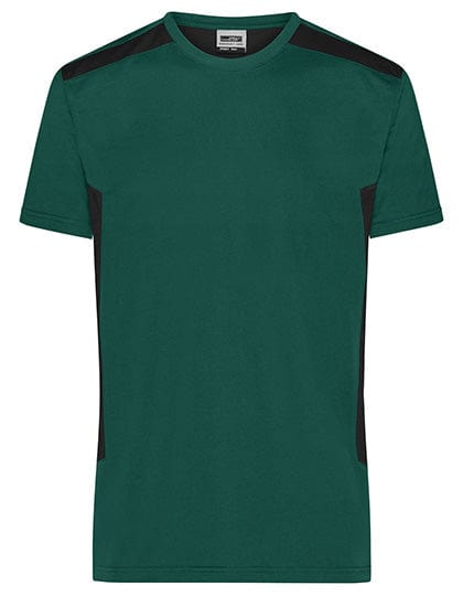 Epic Label T-shirts James+Nicholson Jn1824 T-Shirt De Travail Pour Homme -Strong- Bio