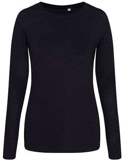 Epic Label T-shirts Just Ts Jt002F Tri-Blend T À Manches Longues Pour Femmes