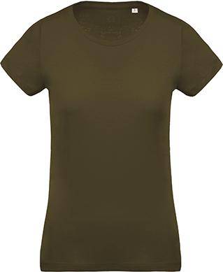 Epic Label T-shirts Kariban T-Shirt Col Rond Femme En Coton Bio