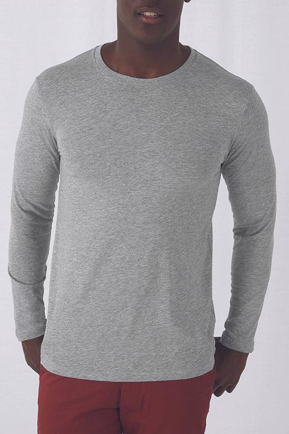 Epic Label T-shirts Lot de 3 B&C TM070 Inspire Long Sleeve T / Men Pour Homme