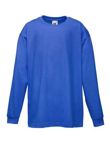 Epic Label T-shirts Lot de 3 Fruit of the Loom 61-007-0 Kids Valueweight Long Sleeve T Pour Enfant