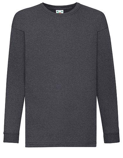 Epic Label T-shirts Lot de 3 Fruit of the Loom 61-007-0 Kids Valueweight Long Sleeve T Pour Enfant