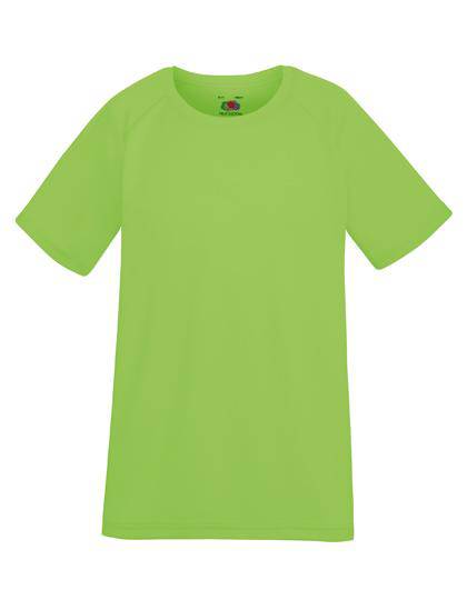 Epic Label T-shirts Lot de 3 Fruit of the Loom 61-013-0 Kids Performance T Pour Enfant