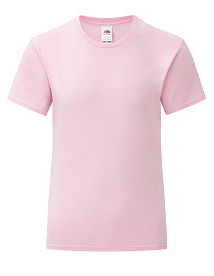 Epic Label T-shirts Lot de 3 Fruit of the Loom 61-025-0 Girls Iconic T Pour Enfant