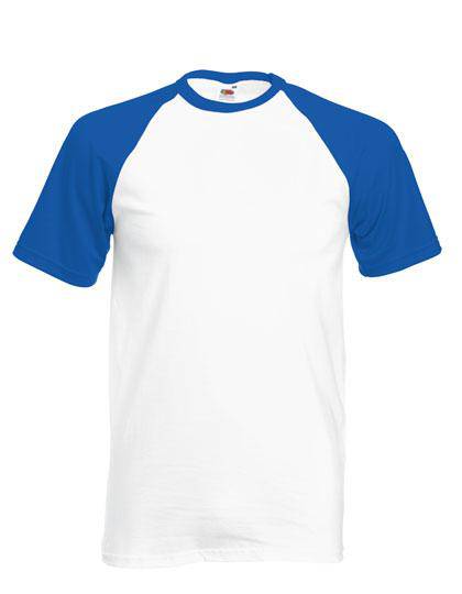 Epic Label T-shirts Lot de 3 Fruit of the Loom 61-026-0 Shortsleeve Baseball T Pour Homme