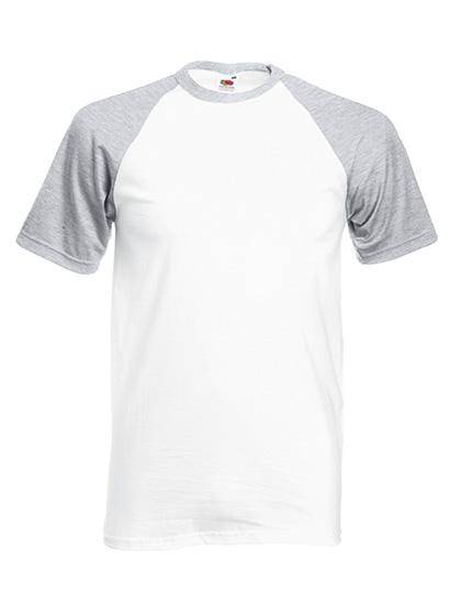 Epic Label T-shirts Lot de 3 Fruit of the Loom 61-026-0 Shortsleeve Baseball T Pour Homme
