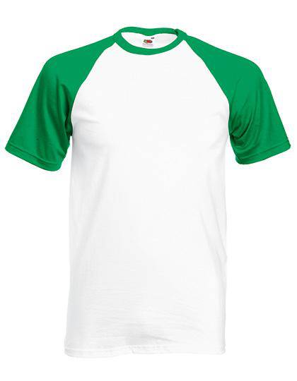Epic Label T-shirts Lot de 3 Fruit of the Loom 61-026-0 Shortsleeve Baseball T Pour Homme