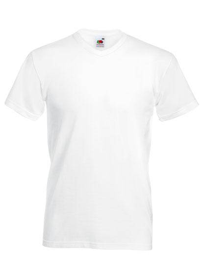 Epic Label T-shirts Lot de 3 Fruit of the Loom 61-066-0 Valueweight V-Neck T Pour Homme