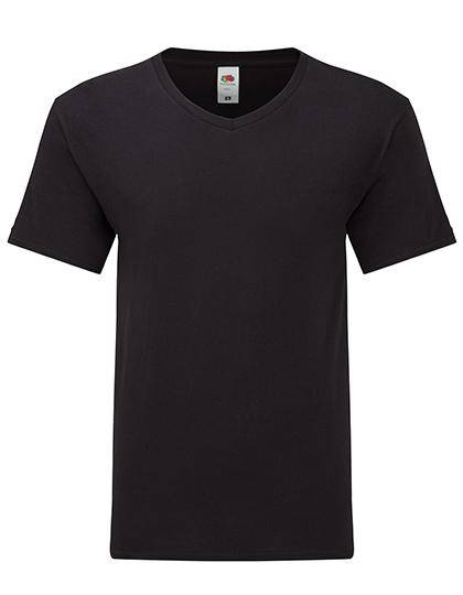 Epic Label T-shirts Lot de 3 Fruit of the Loom 61-442-0 Iconic 150 V Neck T Pour Homme