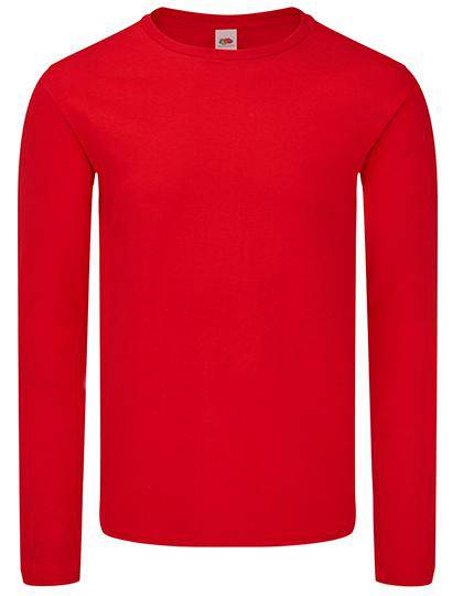 Epic Label T-shirts Lot de 3 Fruit of the Loom 61-446-0 Iconic 150 Classic Long Sleeve T Pour Homme