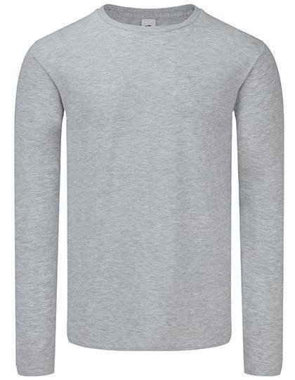 Epic Label T-shirts Lot de 3 Fruit of the Loom 61-446-0 Iconic 150 Classic Long Sleeve T Pour Homme