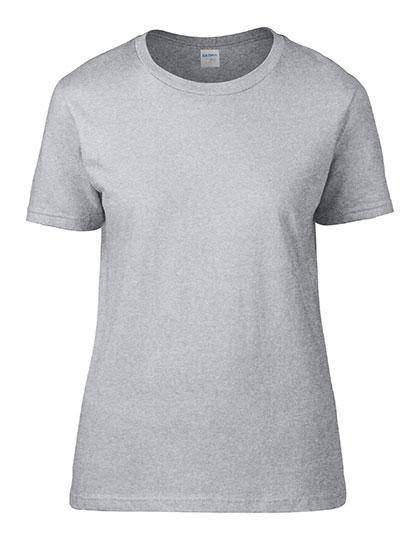 Epic Label T-shirts Lot de 3 Gildan 4100L Premium Cotton Ladies` T-Shirt Pour Femme