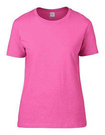 Epic Label T-shirts Lot de 3 Gildan 4100L Premium Cotton Ladies` T-Shirt Pour Femme