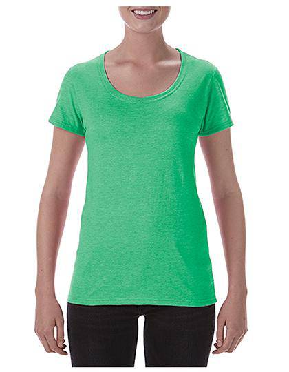 Epic Label T-shirts Lot de 3 Gildan 64550L Softstyle Ladies` Deep Scoop T-Shirt Pour Femme