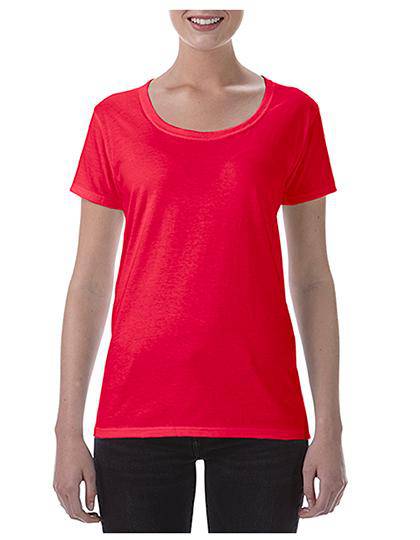 Epic Label T-shirts Lot de 3 Gildan 64550L Softstyle Ladies` Deep Scoop T-Shirt Pour Femme