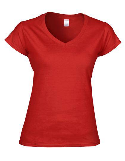 Epic Label T-shirts Lot de 3 Gildan 64V00L Softstyle Ladies` V-Neck T-Shirt Pour Femme