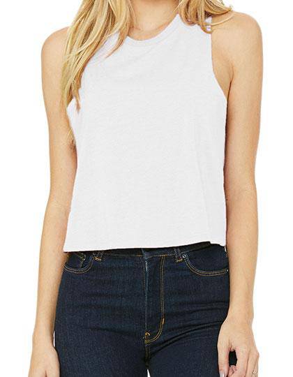 Epic Label T-shirts Lot de 3 T shirts Vierge Bella 6682 Women`s Racerback Cropped Tank