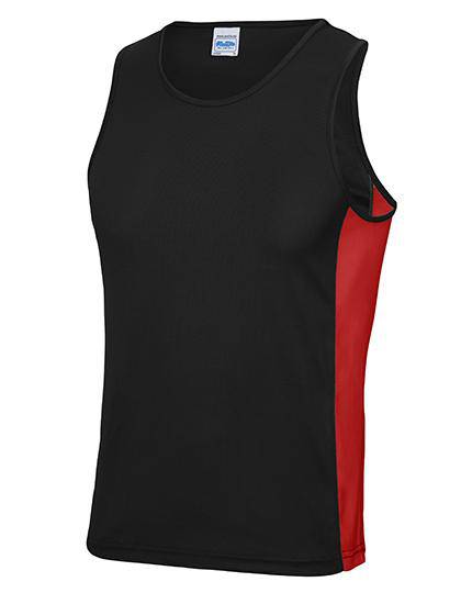 Epic Label T-shirts Lot de 3 T shirts Vierge Just Cool JC008 Men`s Cool Contrast Vest