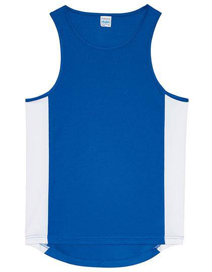 Epic Label T-shirts Lot de 3 T shirts Vierge Just Cool JC008 Men`s Cool Contrast Vest