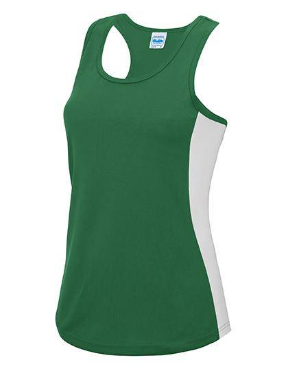 Epic Label T-shirts Lot de 3 T shirts Vierge Just Cool JC016 Girlie Cool Contrast Vest