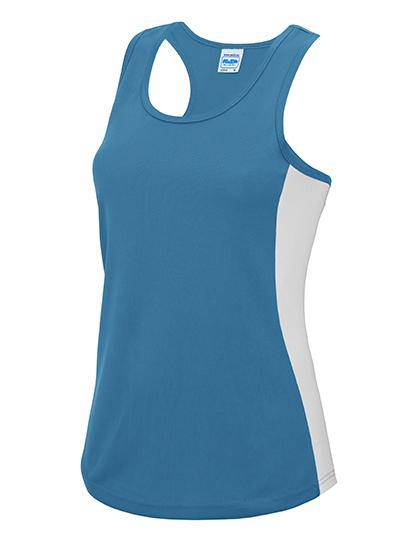 Epic Label T-shirts Lot de 3 T shirts Vierge Just Cool JC016 Girlie Cool Contrast Vest