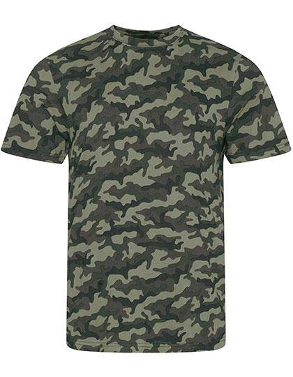 Epic Label T-shirts Lot de 3 T shirts Vierge Just Ts JT034 Camo T