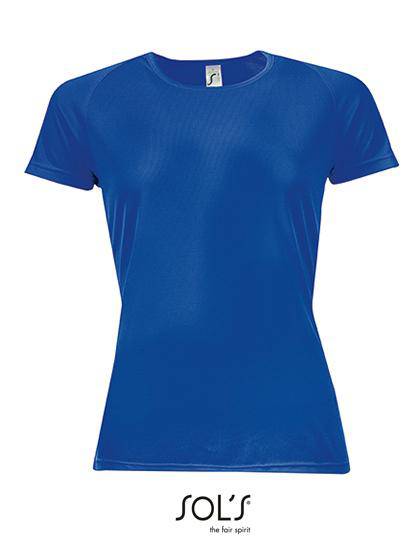 Epic Label T-shirts Lot de 3 T shirts Vierge SOL´S 01159 Women`s Raglan Sleeves T Sporty