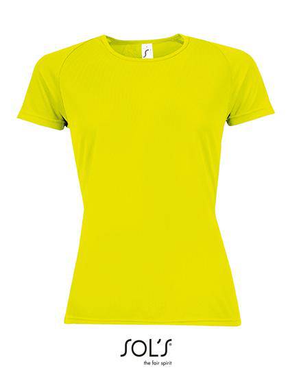 Epic Label T-shirts Lot de 3 T shirts Vierge SOL´S 01159 Women`s Raglan Sleeves T Sporty