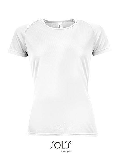 Epic Label T-shirts Lot de 3 T shirts Vierge SOL´S 01159 Women`s Raglan Sleeves T Sporty