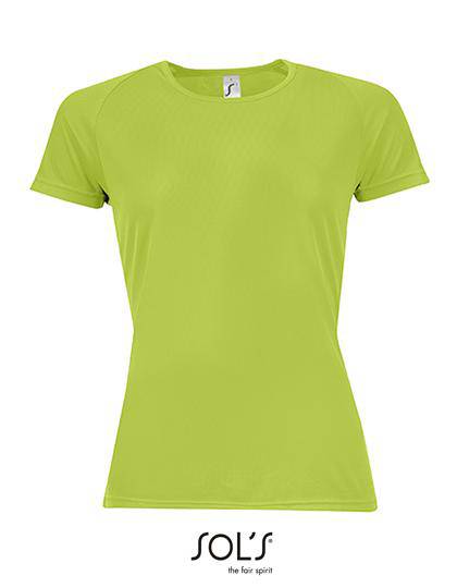 Epic Label T-shirts Lot de 3 T shirts Vierge SOL´S 01159 Women`s Raglan Sleeves T Sporty