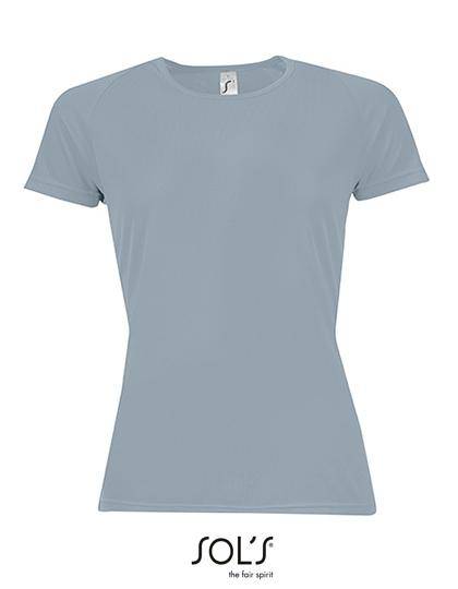 Epic Label T-shirts Lot de 3 T shirts Vierge SOL´S 01159 Women`s Raglan Sleeves T Sporty