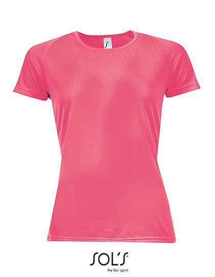 Epic Label T-shirts Lot de 3 T shirts Vierge SOL´S 01159 Women`s Raglan Sleeves T Sporty