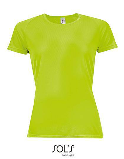 Epic Label T-shirts Lot de 3 T shirts Vierge SOL´S 01159 Women`s Raglan Sleeves T Sporty