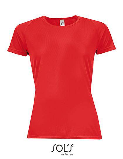 Epic Label T-shirts Lot de 3 T shirts Vierge SOL´S 01159 Women`s Raglan Sleeves T Sporty