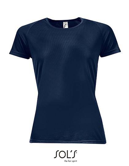 Epic Label T-shirts Lot de 3 T shirts Vierge SOL´S 01159 Women`s Raglan Sleeves T Sporty