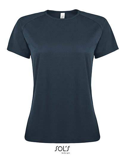 Epic Label T-shirts Lot de 3 T shirts Vierge SOL´S 01159 Women`s Raglan Sleeves T Sporty