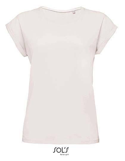 Epic Label T-shirts Lot de 3 T shirts Vierge SOL´S 01406 Women`s Round Neck T-Shirt Melba