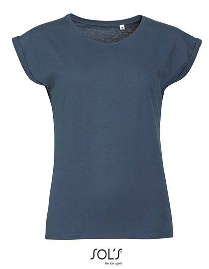Epic Label T-shirts Lot de 3 T shirts Vierge SOL´S 01406 Women`s Round Neck T-Shirt Melba