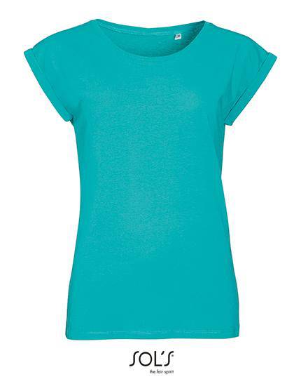 Epic Label T-shirts Lot de 3 T shirts Vierge SOL´S 01406 Women`s Round Neck T-Shirt Melba
